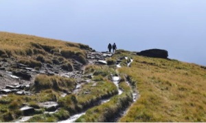 trail on moor edge